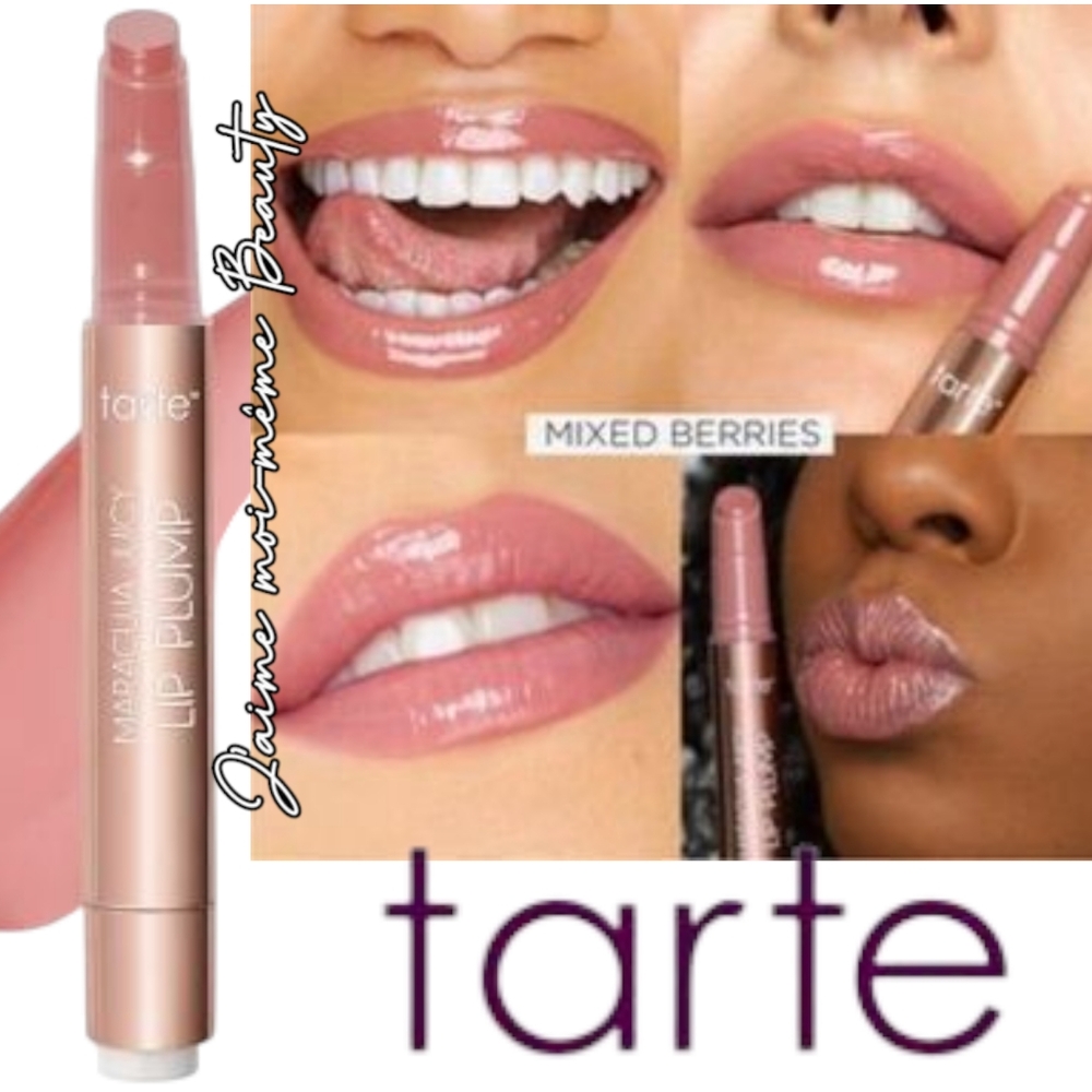 Tarte Maracuja Juicy Lip Plump Balm - Mixed Berries- Soft Pink
